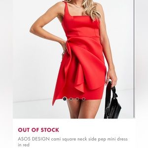asos mini dress. size xs. sold out online!!!